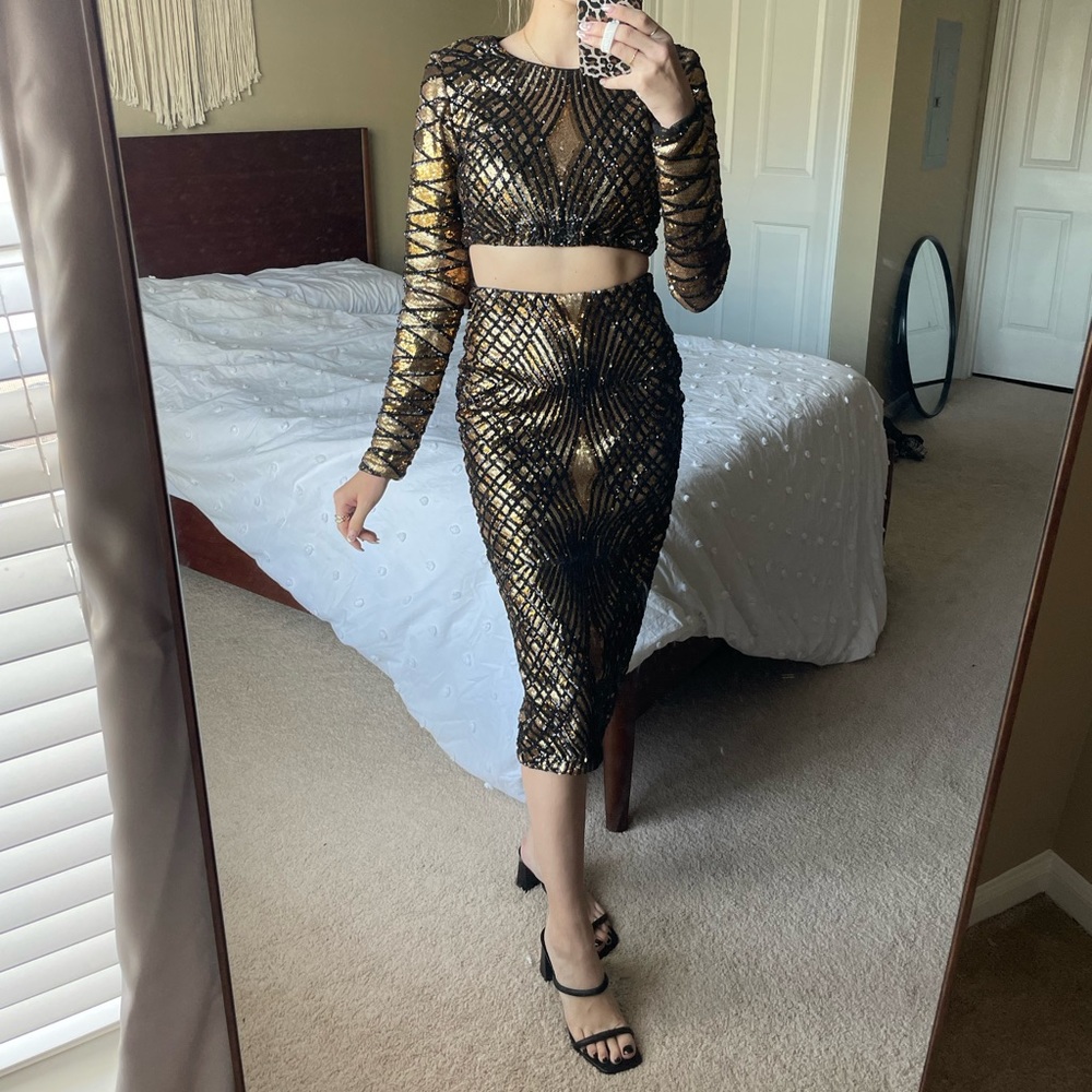 Marciano Sequin Matching Set - image 4